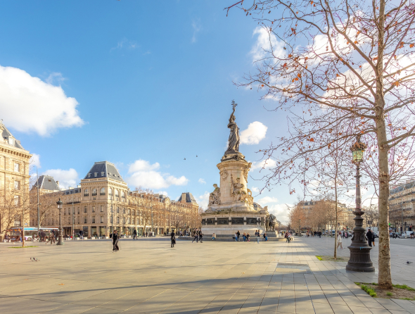 Place de la République, Gestion locative à Paris 10ème